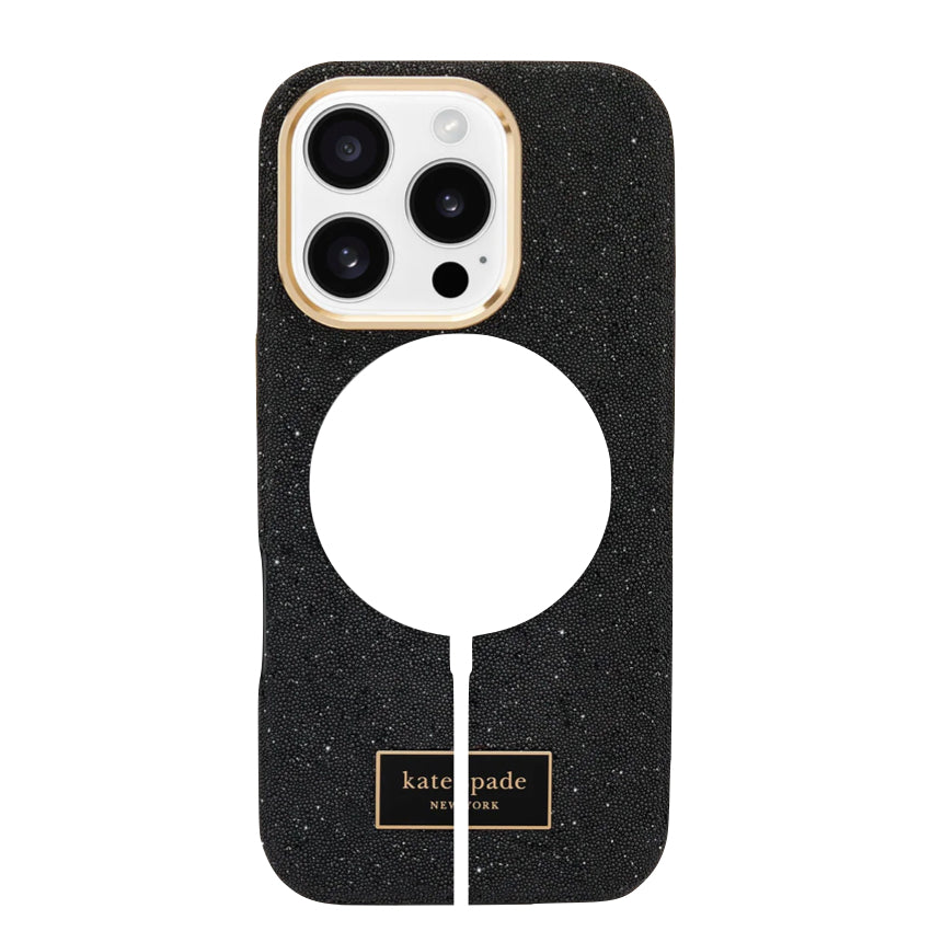 เคสกันกระแทก iPhone 16 Pro Kate Spade Crystal Pave MagSafe สี Nightfall