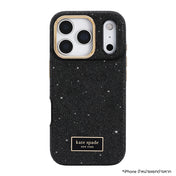 เคสไอโฟน Crystal Pave MagSafe สำหรับ iPhone 17 Pro สี Nightfall แบรนด์ KATE SPADE