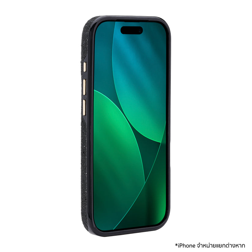 เคสไอโฟน Crystal Pave MagSafe สำหรับ iPhone 17 Pro สี Nightfall เข้าถึงปุ่มง่าย แบรนด์ KATE SPADE