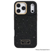 เคสไอโฟน Crystal Pave MagSafe สำหรับ iPhone 17 Pro Max สี Nightfall แบรนด์ KATE SPADE