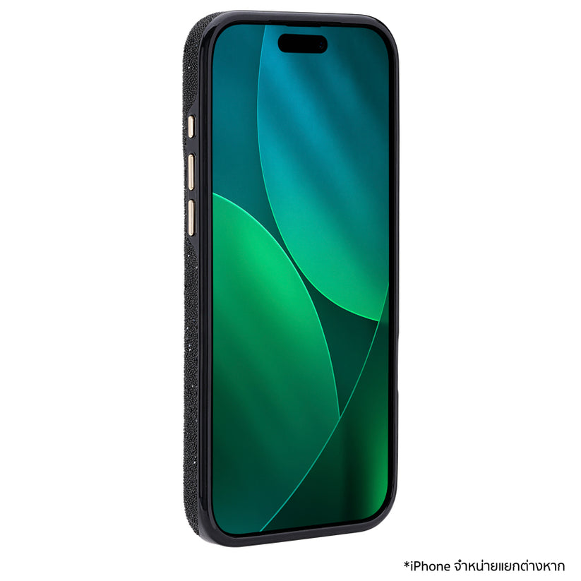 เคสไอโฟน Crystal Pave MagSafe สำหรับ iPhone 17 Pro Max สี Nightfall เข้าถึงปุ่มง่าย แบรนด์ KATE SPADE