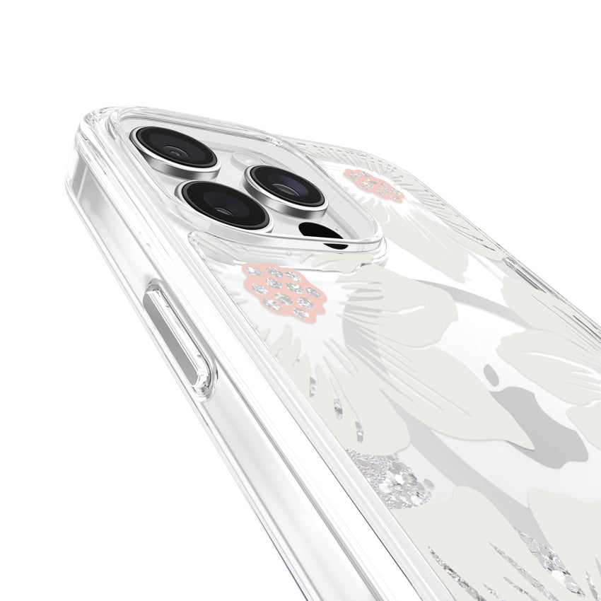 เคสกันกระแทก iPhone 16 Pro Max Kate Spade Liquid Glitter MagSafe สี Opal Iridescent