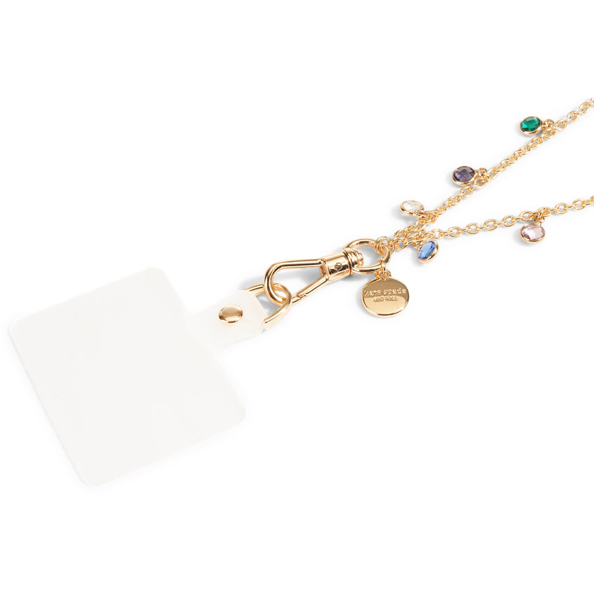 สายคล้องข้อมือ Phone Charm ลาย High Shine ดีไซน์สวยงาม แบรนด์ KATE SPADE