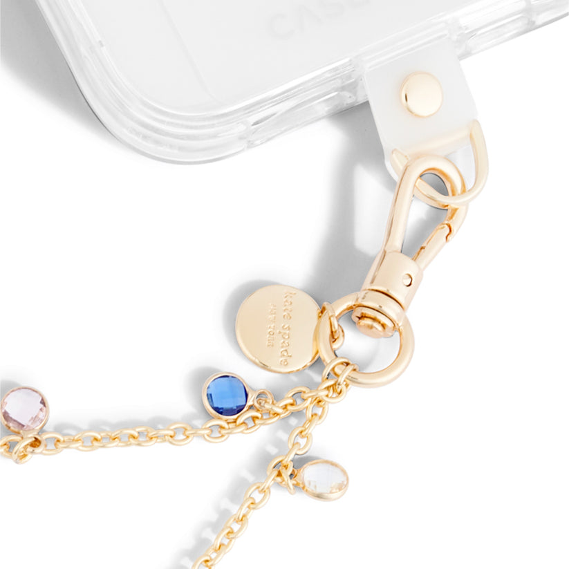 สายคล้องข้อมือ Phone Charm ลาย High Shine ใช้งานง่าย แบรนด์ KATE SPADE