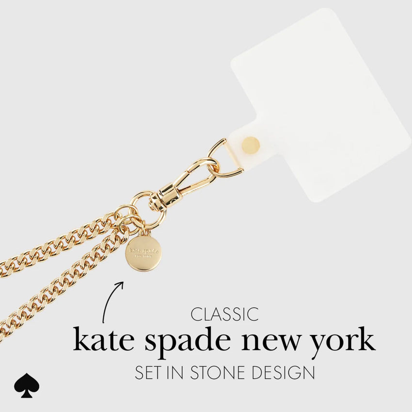 สายคล้องโทรศัพท์มือถือ Kate Spade Phone Crossbody สี Set in Stone