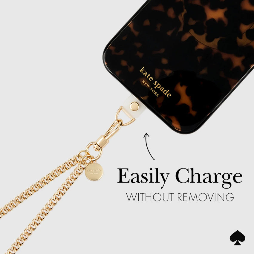 สายคล้องโทรศัพท์มือถือ Kate Spade Phone Crossbody สี Set in Stone