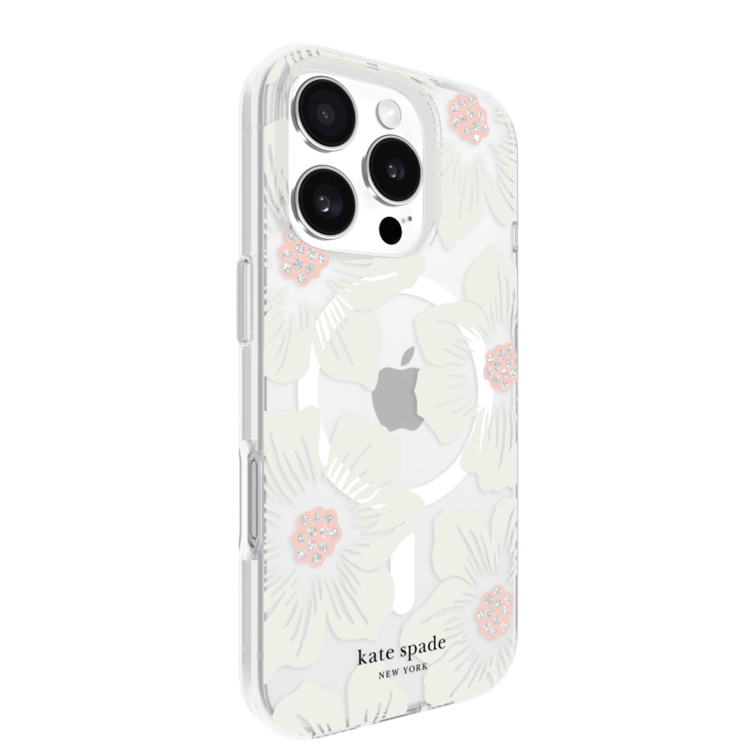 เคสกันกระแทก iPhone 16 Pro Kate Spade Prints MagSafe สี Hollyhock Floral