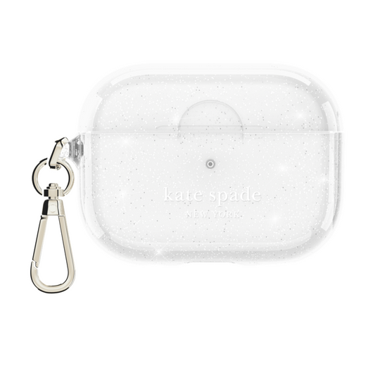 เคสกันกระแทก Protective สำหรับ AirPods Pro รุ่นที่ 1/2 สี That Sparkle Silver จากแบรนด์ KATE SPADE  