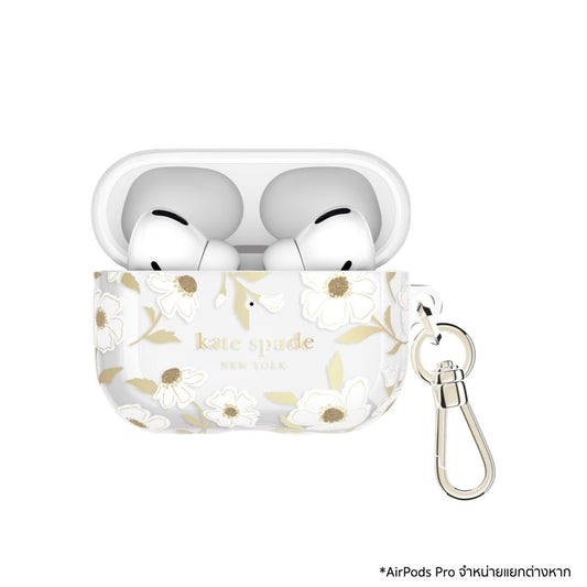 เคสกันกระแทก AirPods Pro 3 จาก Kate Spade New York ลายเชอร์รี่ระยิบระยับ ปกป้องหูฟังอย่างมีสไตล์ มาพร้อมคลิปโลหะหรูหราใช้งานสะดวก