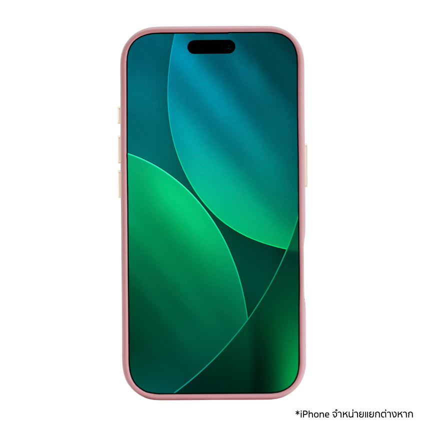 เคสไอโฟน Kate Spade Silicone MagSafe สำหรับ iPhone 17 Pro สี Icon Dusk Rose ปกป้องหน้าจอ แบรนด์ KATE SPADE