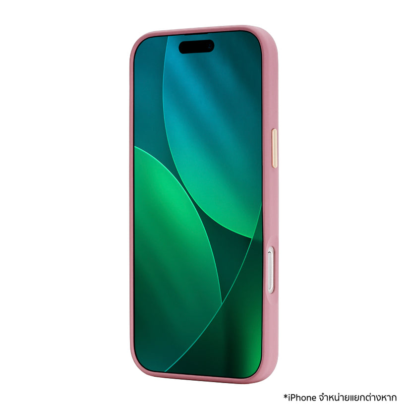 เคสไอโฟน Kate Spade Silicone MagSafe สำหรับ iPhone 17 Pro สี Icon Dusk Rose  เข้าถึงปุ่มสะดวก แบรนด์ KATE SPADE
