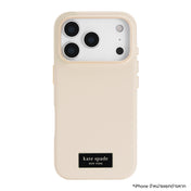 เคสไอโฟน Kate Spade Silicone MagSafe สำหรับ iPhone 17 Pro สี Icon Perfect Beige แบรนด์ KATE SPADE