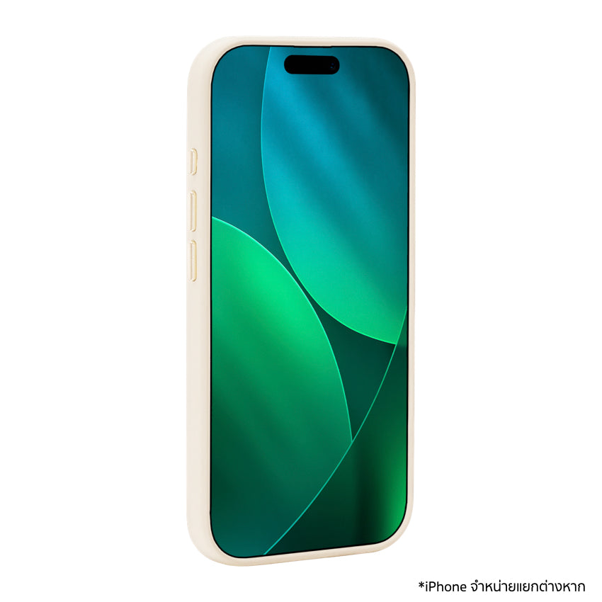 เคสไอโฟน Kate Spade Silicone MagSafe สำหรับ iPhone 17 Pro สี Icon Perfect Beige  ปุ่มใช้งานง่าย แบรนด์ KATE SPADE