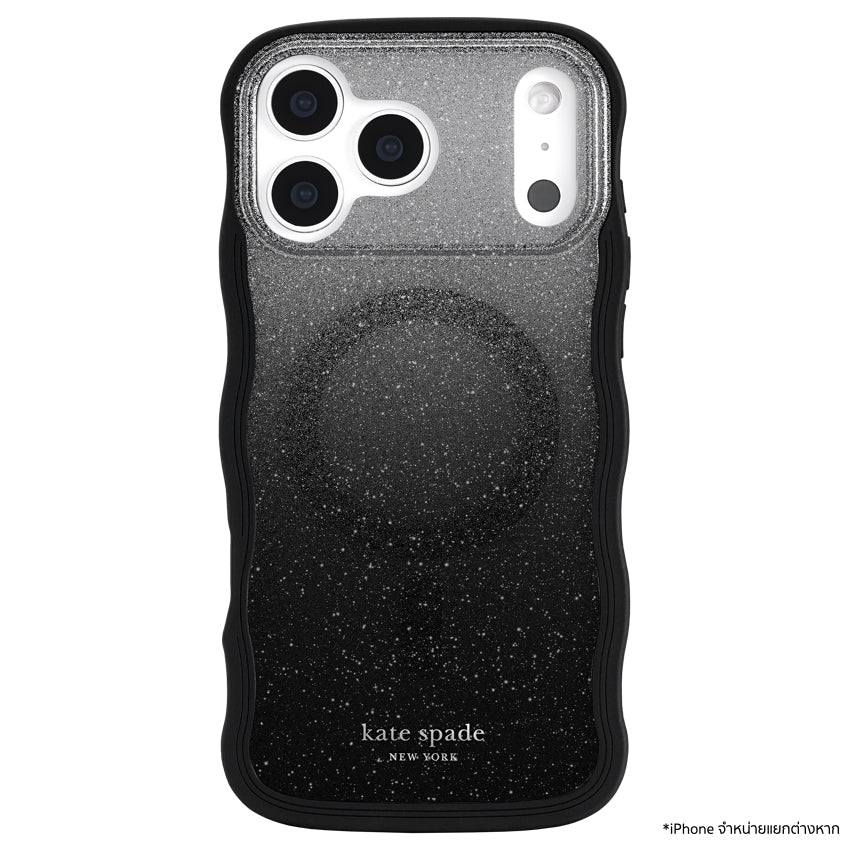 เคส iPhone 17 Pro Max Kate Spade Wavy MagSafe ลาย Nightfall หรูหรา