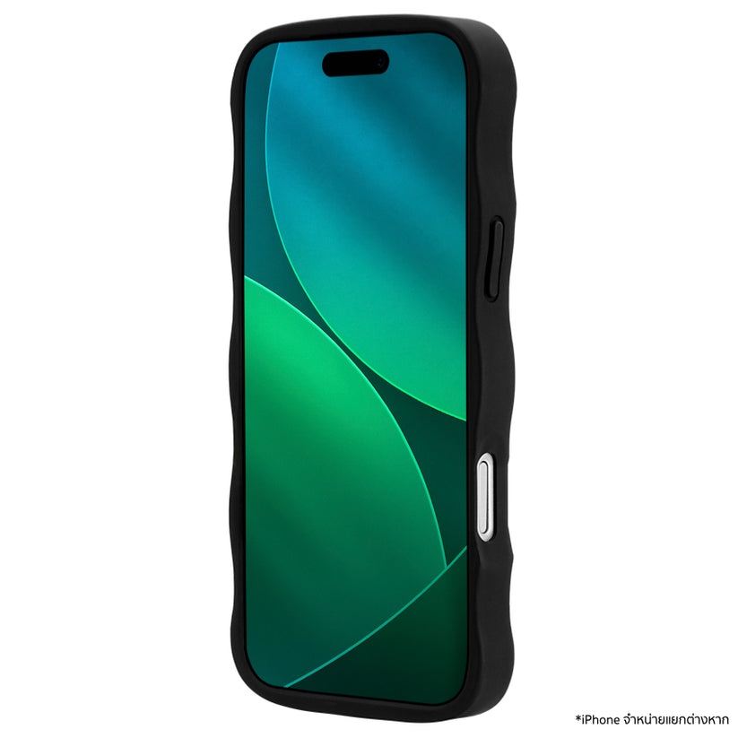 เคส iPhone 17 Pro Max Kate Spade Wavy MagSafe สีเข้ม Nightfall สวยหรู