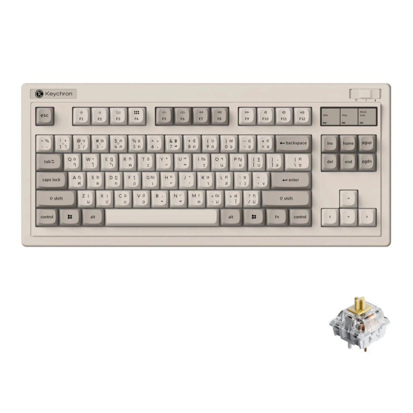 คีย์บอร์ดไร้สาย Keychron R3 Banana Switch – iStudio Online Store