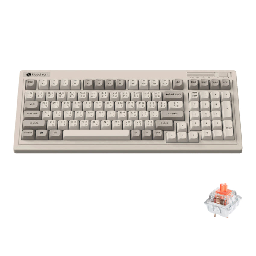 คีย์บอร์ดไร้สาย Keychron R5 Wireless Silent Red Switch – iStudio Online ...