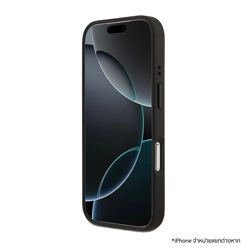 เคส LACOSTE Hard PVC Monogramme with Stand MagSafe สำหรับ iPhone 17 Pro ดีไซน์หรู ปกป้องรอบด้าน บางเบา จับถนัดมือ เข้าถึงทุกพอร์ตได้ง่าย