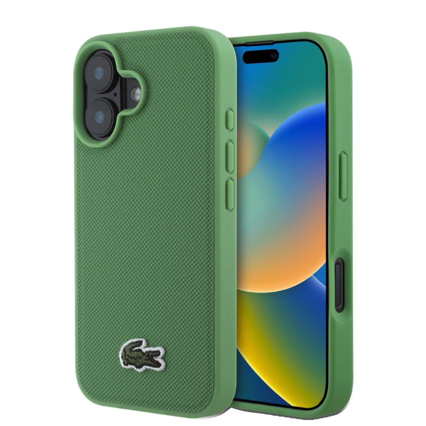 เคสกันกระแทก Lacoste iPhone 16 MagSafe Hard สี Green