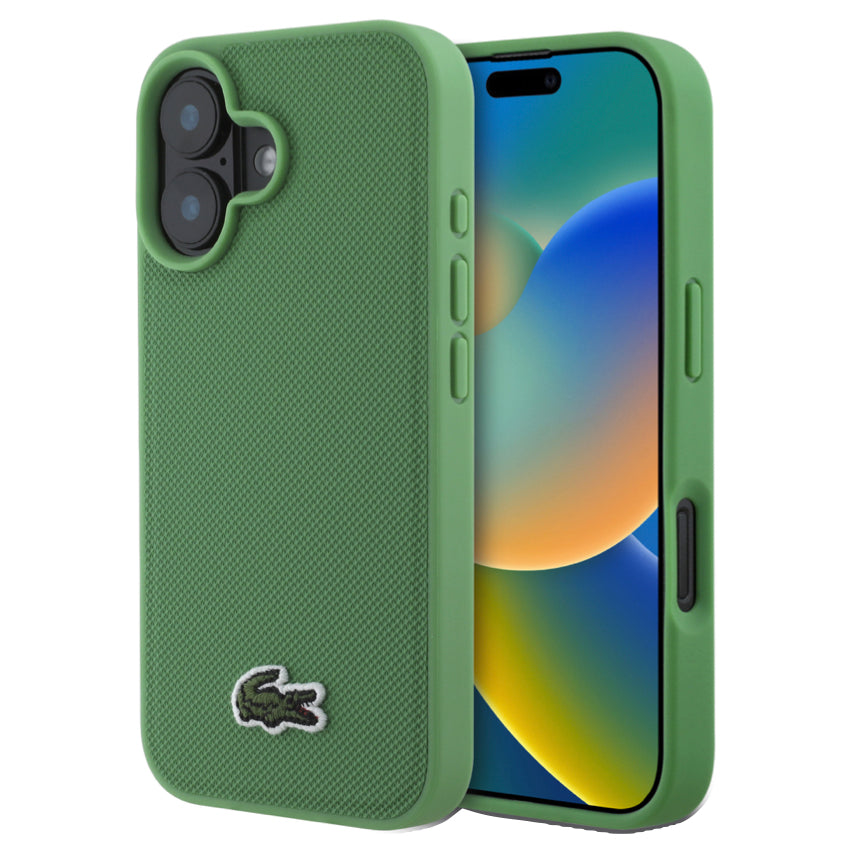 เคสกันกระแทก Lacoste iPhone 16 Plus MagSafe Hard สี Green