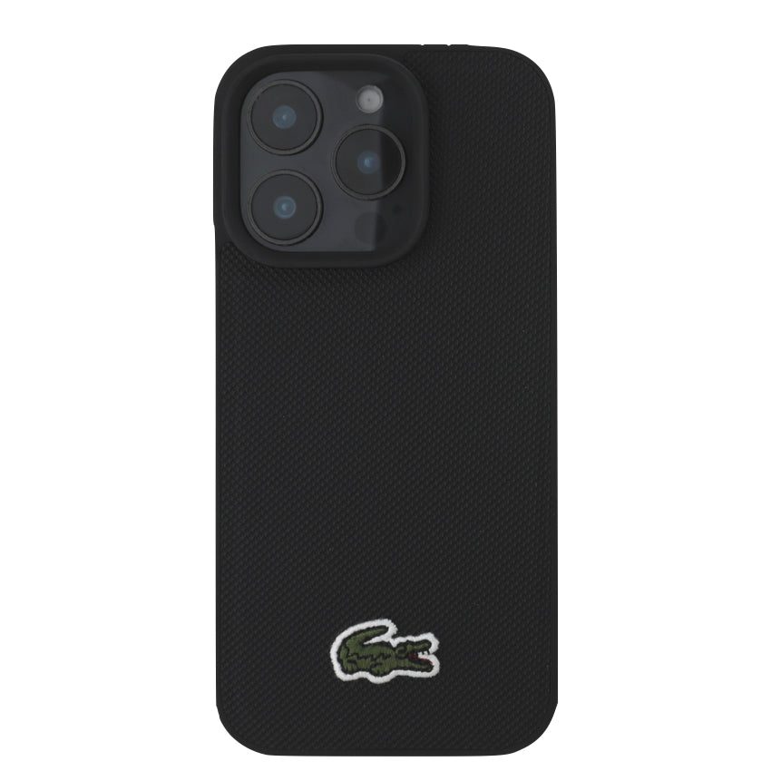 เคสกันกระแทก Lacoste iPhone 16 Pro MagSafe Hard สี Black