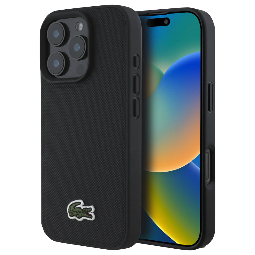 เคสกันกระแทก Lacoste iPhone 16 Pro Max MagSafe Hard สี Black