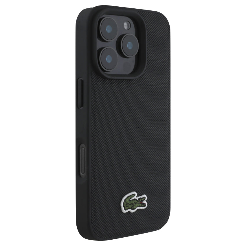 เคสกันกระแทก Lacoste iPhone 16 Pro Max MagSafe Hard สี Black