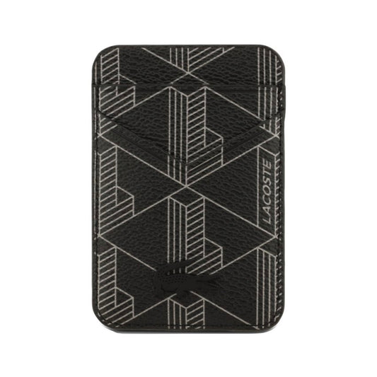 กระเป๋าใส่บัตร MagSafe Lacoste The Blend หนังแท้ ดีไซน์บางเบา เรียบหรู บุไนลอนด้านในป้องกันการ์ดอย่างนุ่มนวล