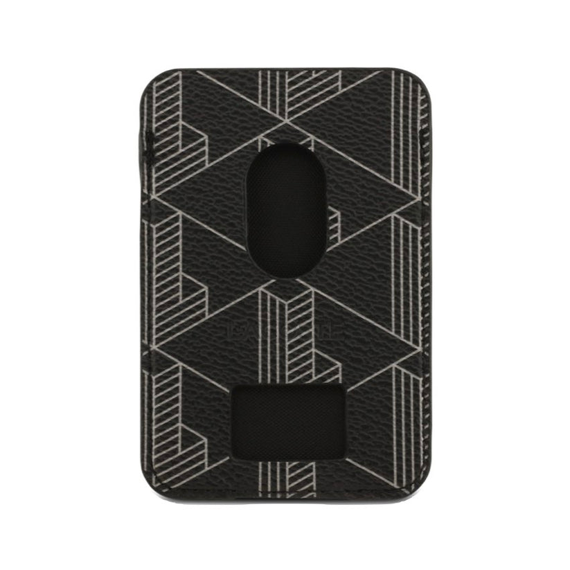 กระเป๋าใส่บัตร MagSafe Lacoste The Blend หนังแท้ ดีไซน์บางเบา เรียบหรู บุไนลอนด้านในป้องกันการ์ดอย่างนุ่มนวล