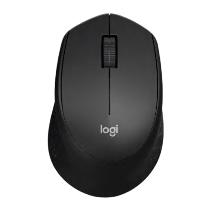 เมาส์ไร้สาย Logitech Silent Plus M331 สีดำ
