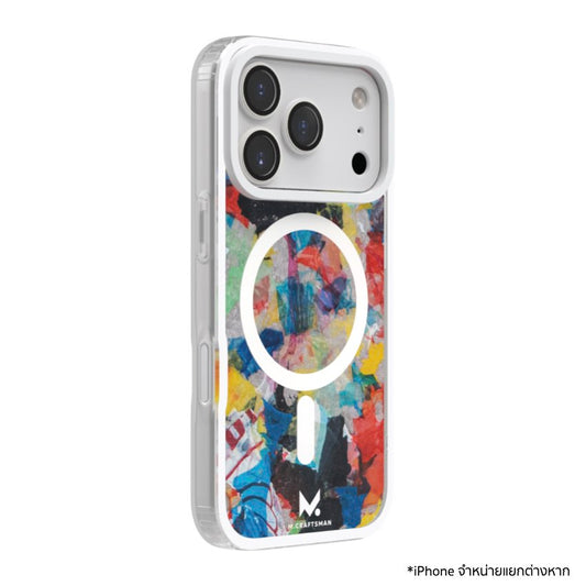 เคสกันกระแทก iPhone 17 Pro M.Craftsman Double Layer Case + Camera Lens - Confetti