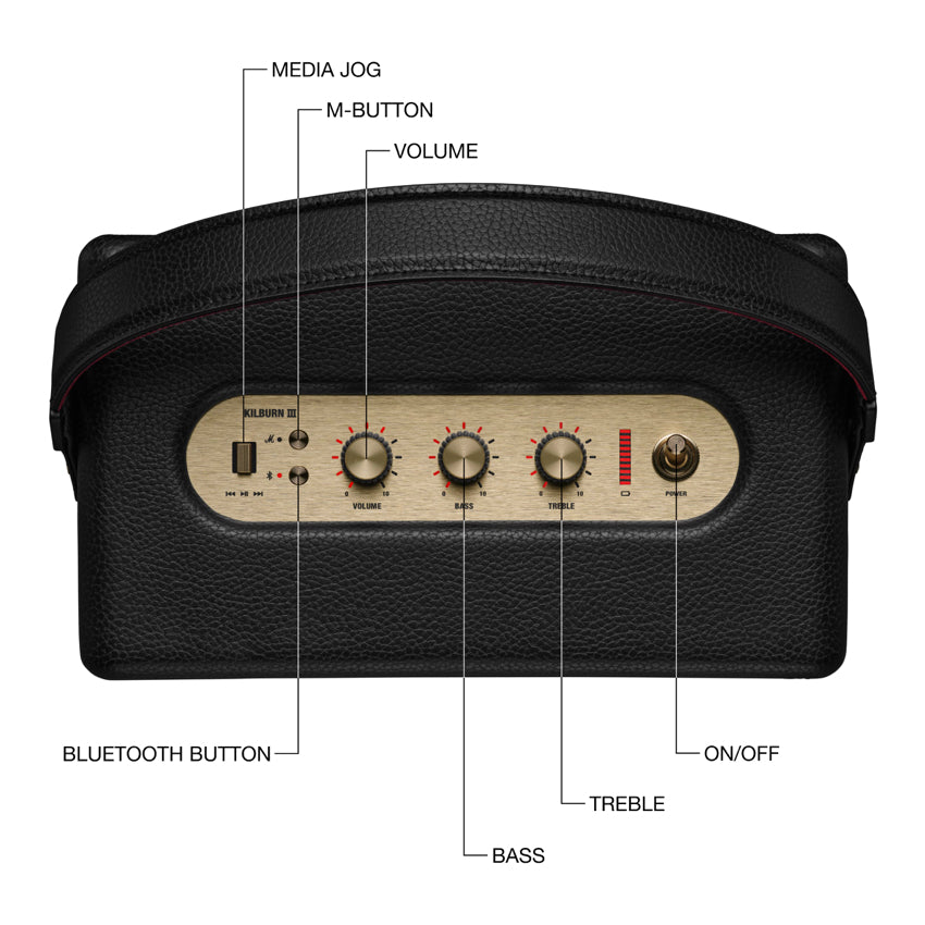 Marshall Kilburn III - Black and Brass