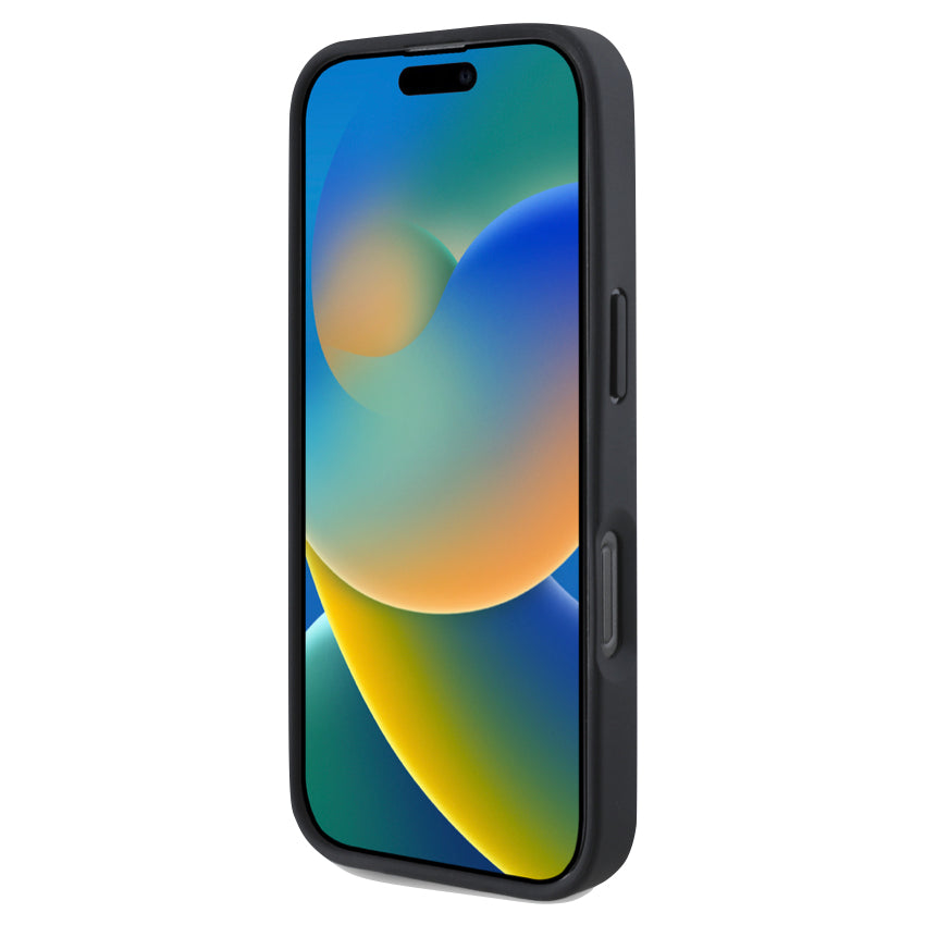 เคสกันกระแทก iPhone 16 Pro Max Mercedes Benz Textured and Plain Leather MagSafe สี Black