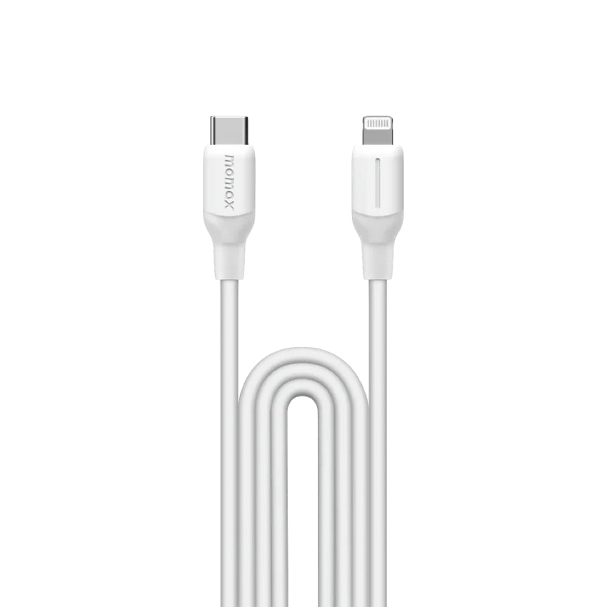 MOMAX 1-Link USB-C To Lightning (1.2m / Support 35W) Charging + Data Cable (TPE + Silicon)