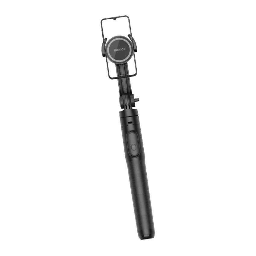 MOMAX 1-Snap Pole Magnetic Selfie Stick (Black)