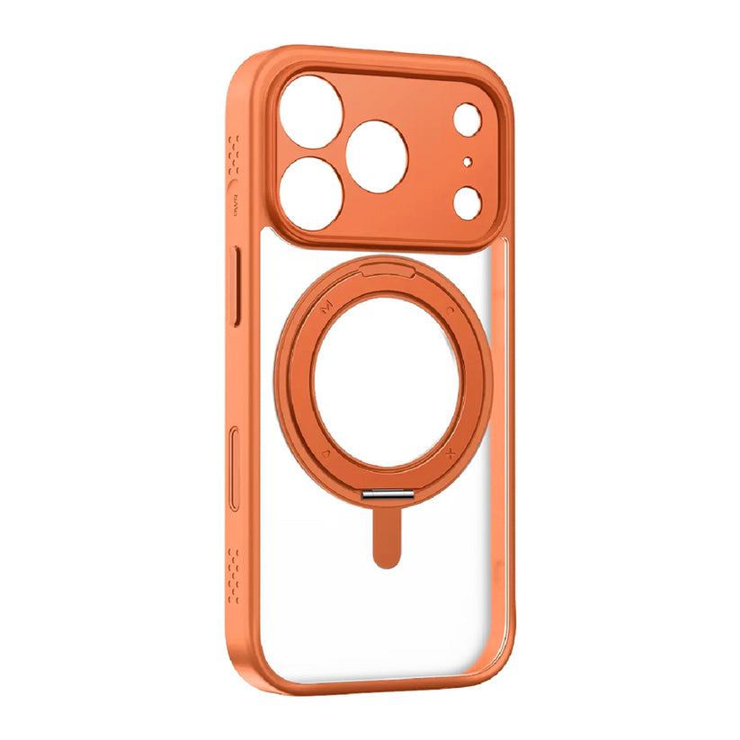 เคสไอโฟน Caseform Roller Magnetic สำหรับ iPhone 17 Pro สี Solar Orange กันกระแทก แบรนด์ MOMAX