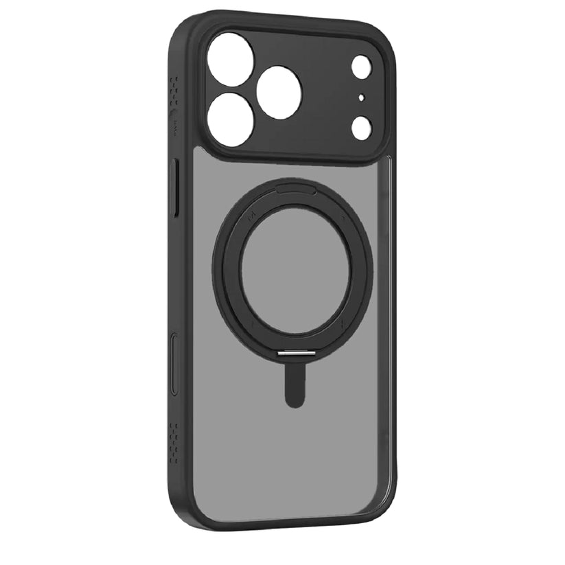 เคสไอโฟน Caseform Roller Magnetic สำหรับ iPhone 17 Pro Max สี Black กันกระแทก แบรนด์ MOMAX