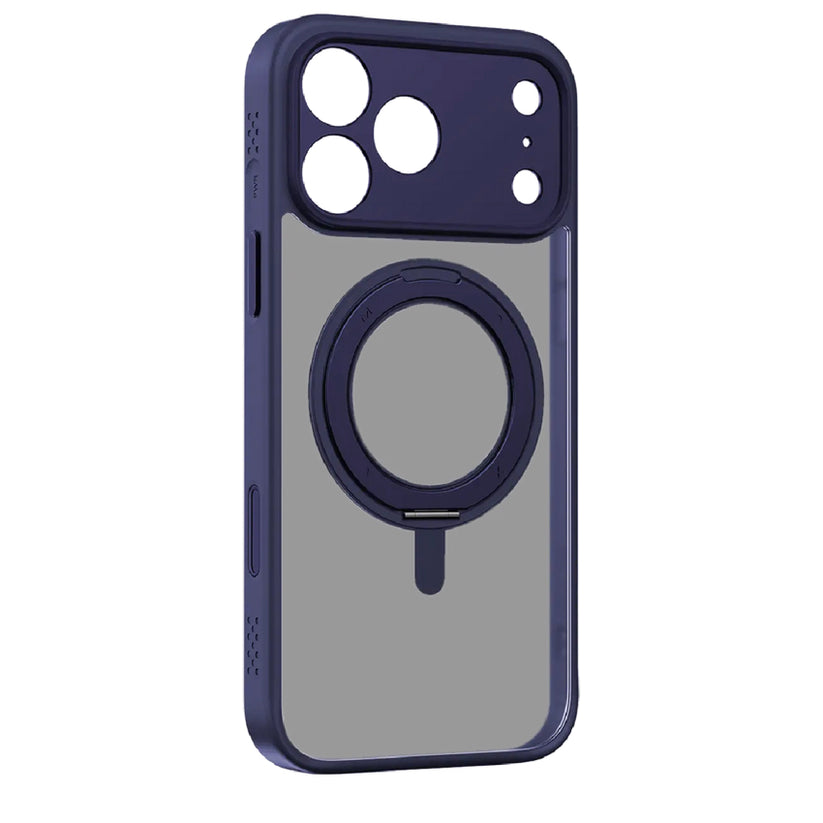 เคสไอโฟน Caseform Roller Magnetic สำหรับ iPhone 17 Pro Max สี Blue กันกระแทก แบรนด์ MOMAX