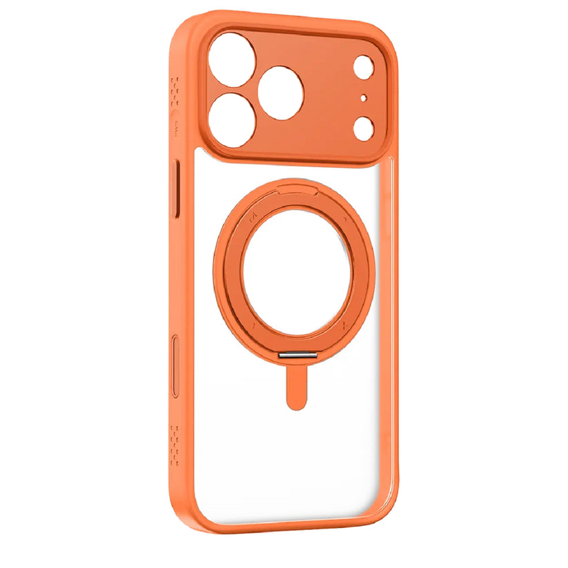 เคสไอโฟน Caseform Roller Magnetic สำหรับ iPhone 17 Pro Max สี Solar Orange กันกระแทก แบรนด์ MOMAX