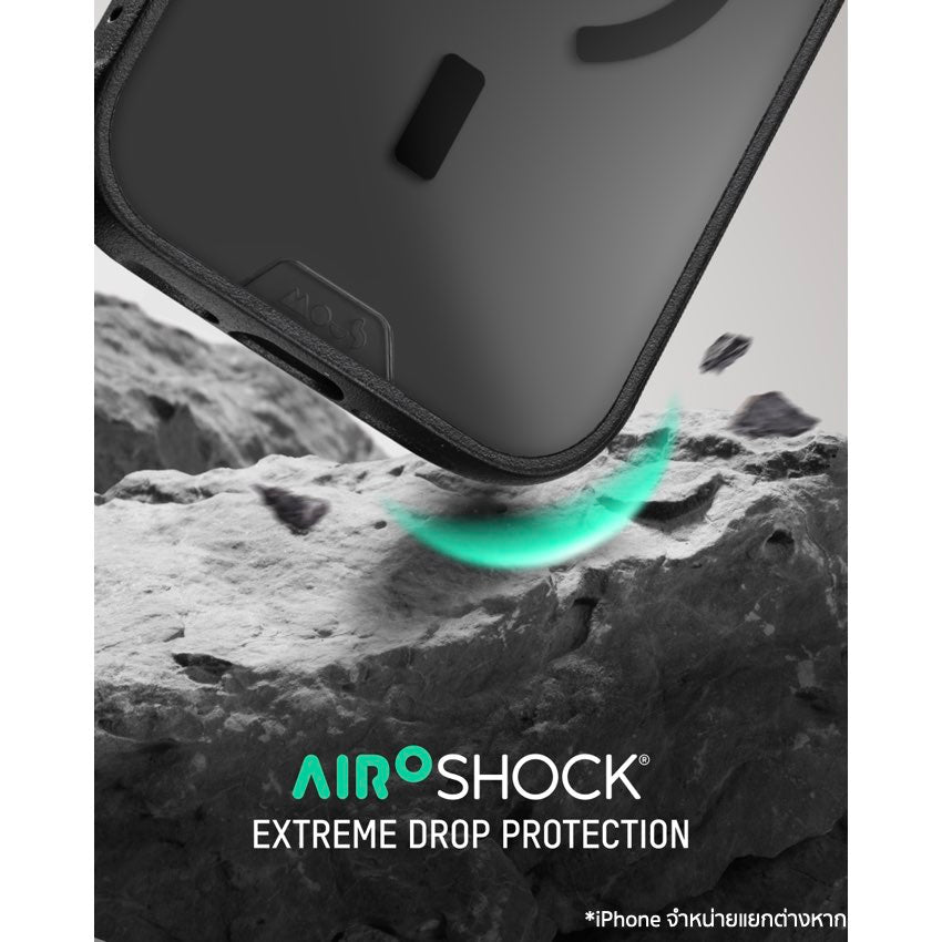 Mous Clarity 3.0 เคส iPhone 17 Pro Max แข็งแรงใส กันรอย กันกระแทก รองรับ MagSafe และ Qi2 ปกป้องกล้องและหน้าจอ ดีไซน์พรีเมียม