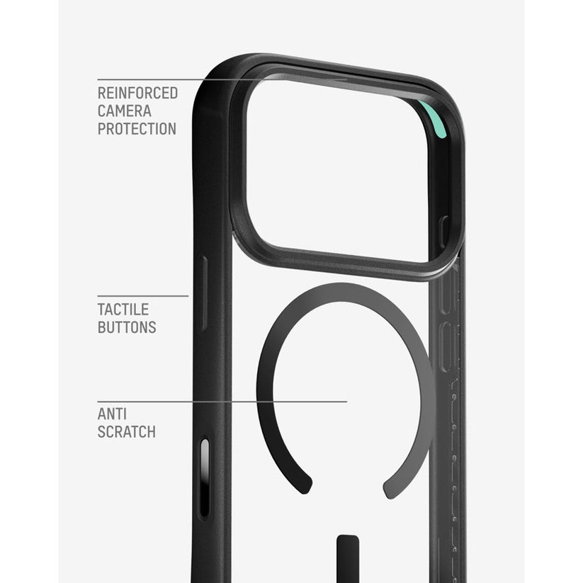 Mous Clarity 3.0 เคส iPhone 17 Pro Max แข็งแรงใส กันรอย กันกระแทก รองรับ MagSafe และ Qi2 ปกป้องกล้องและหน้าจอ ดีไซน์พรีเมียม