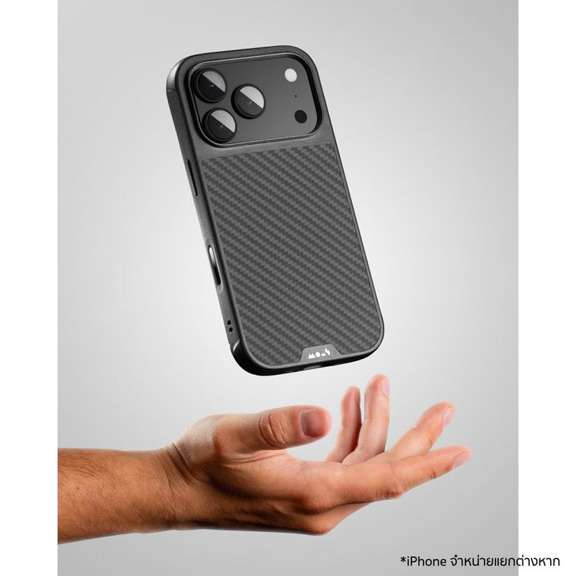 เคสกันกระแทก iPhone 17 Pro MOUS Limitless ทนทาน รองรับ MagSafe และ Qi2 ป้องกันมุม กล้อง เลนส์ พร้อมปุ่มควบคุมกล้องใหม่