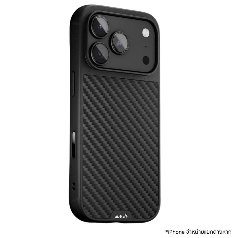 เคสกันกระแทก iPhone 17 Pro Max MOUS Limitless ทนทาน รองรับ MagSafe และ Qi2 ป้องกันมุม กล้อง เลนส์ พร้อมปุ่มควบคุมกล้องใหม่