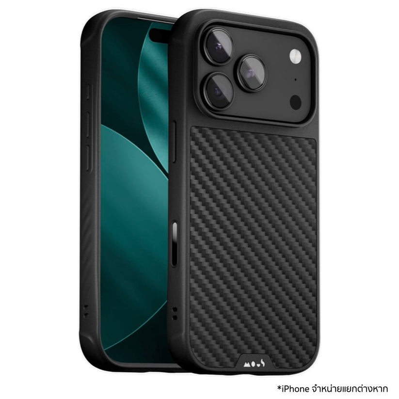 เคสกันกระแทก iPhone 17 Pro Max MOUS Limitless ทนทาน รองรับ MagSafe และ Qi2 ป้องกันมุม กล้อง เลนส์ พร้อมปุ่มควบคุมกล้องใหม่