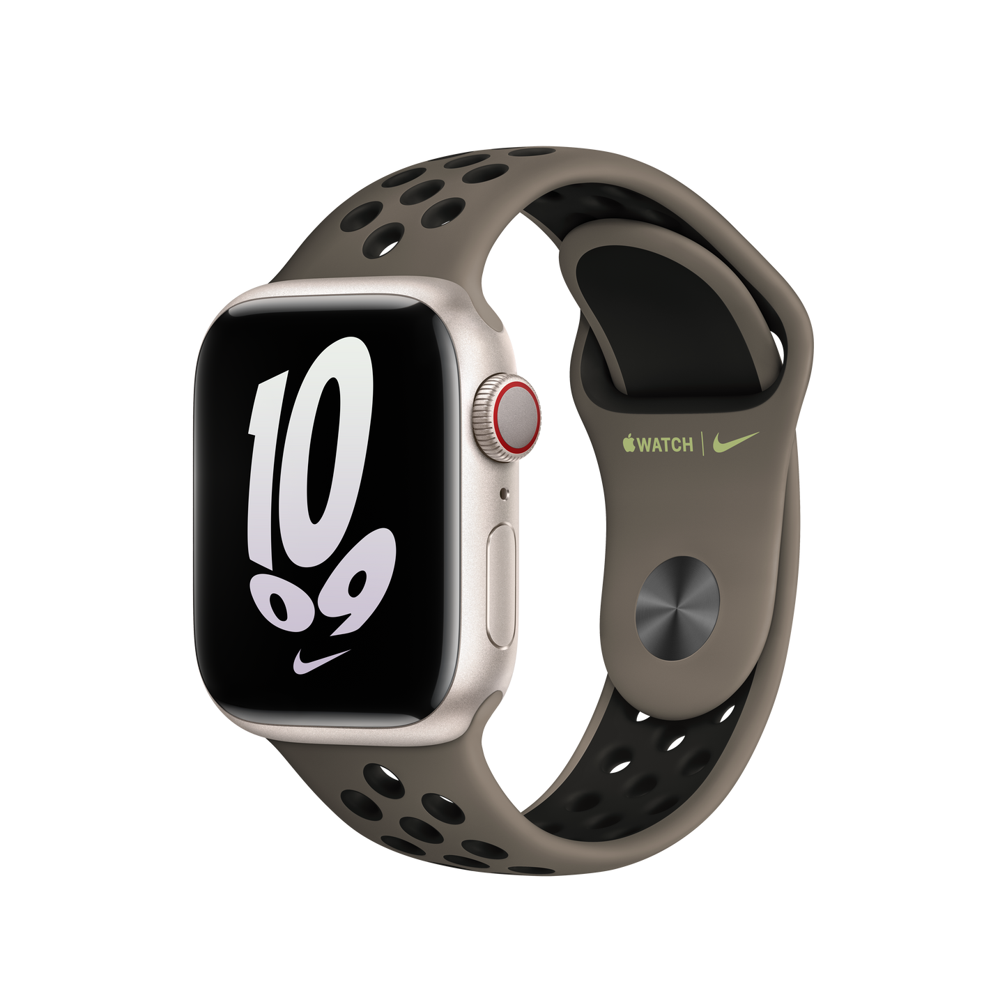 สาย Nike Sport Band  Olive Gray/Black สำหรับ Apple Watch 41 มม.