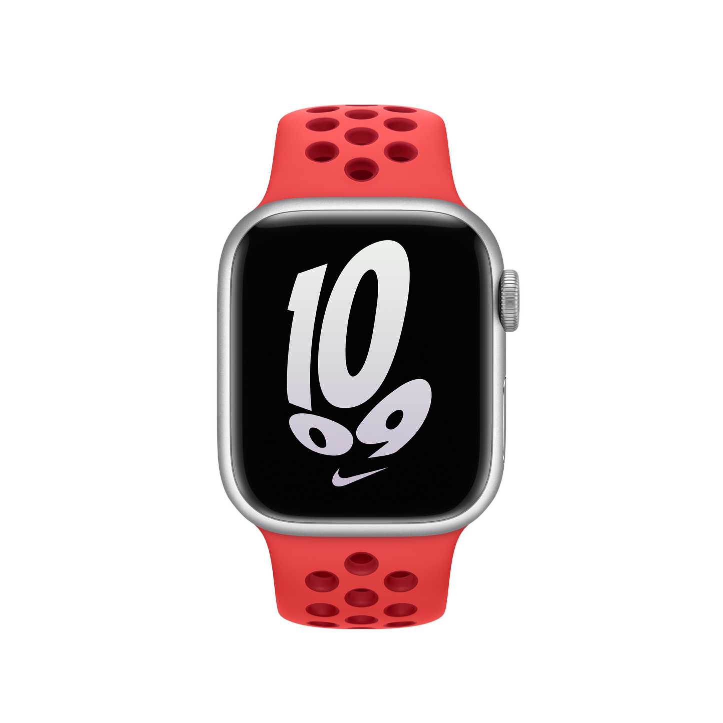 สาย Nike Sport Band Bright Crimson/Gym Red สำหรับ Apple Watch 41 มม.