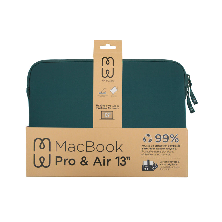 กระเป๋าคอมพิวเตอร์ MacBook Pro/Air 13 นิ้ว Mw Basics 2 Life สี Green/White