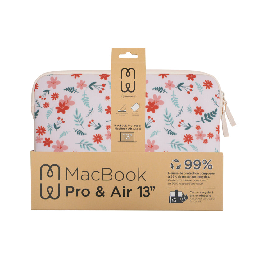 กระเป๋าคอมพิวเตอร์ MacBook Pro/Air 13 นิ้ว Mw Basics 2 Life สี Pattern Flower Bomb