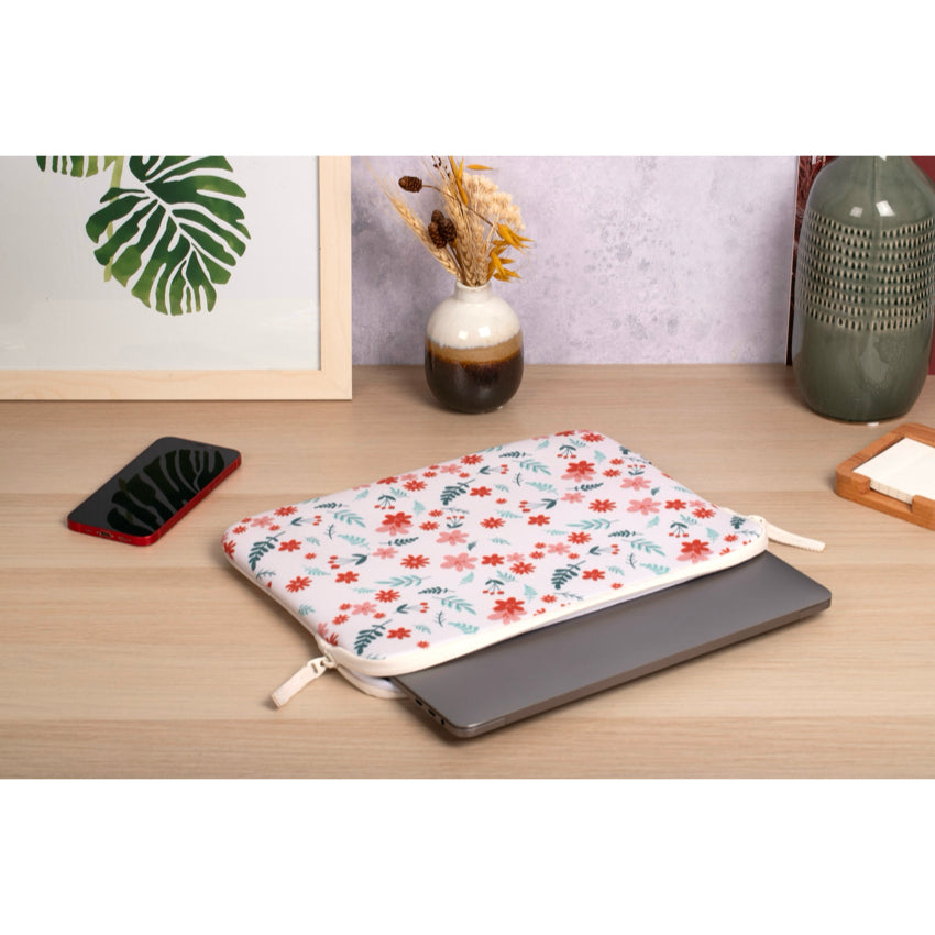 กระเป๋าคอมพิวเตอร์ MacBook Pro/Air 13 นิ้ว Mw Basics 2 Life สี Pattern Flower Bomb