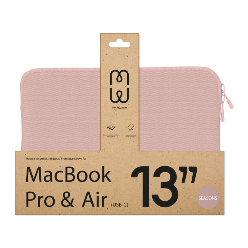 กระเป๋าคอมพิวเตอร์ MacBook Pro/Air 13 นิ้ว Mw Seasons สี Pink